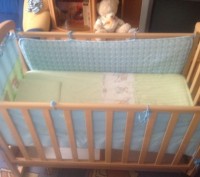 Продам новую детскую кроватку Верес Соня ЛД-9 дерево- цвет-БУК Внутренний размер. . фото 7