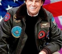 кожаная куртка военного летчика США.темно-коричневого цвета с натуральным меховы. . фото 6