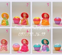 Кукла Кекс "Cupcake Surprise" . Ароматные капкейки. 8 видов в наличии! ХИТ 2016 . . фото 3