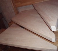 Размеры  стандартных ступеней из массива:

Толщина Деревянной Ступени: - 40 мм. . фото 11