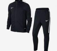 Мужской спортивный костюм Nike Dry Squad с зауженным кроем и полосами из рубчато. . фото 4