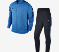Мужской спортивный костюм Nike Dry Squad с зауженным кроем и полосами из рубчато. . фото 2
