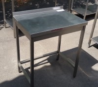 Продам бу стол из нержавеющей стали для кафе, общепита. Используется как подстав. . фото 2