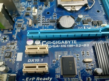 Тип разъема Socket 1155
Чипсет (Северный мост)	Intel H61
Формфактор MicroATX
. . фото 5