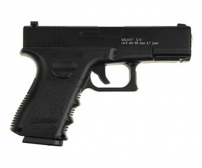 Описание пистолета Galaxy G.15 Glock 17:
Galaxy G.15 - качественная спринговая с. . фото 8