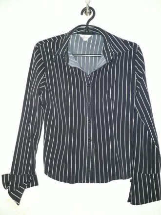 Классическая блуза в полоску Climan collection.
На ОГ 82 чуток маловата, размер. . фото 2