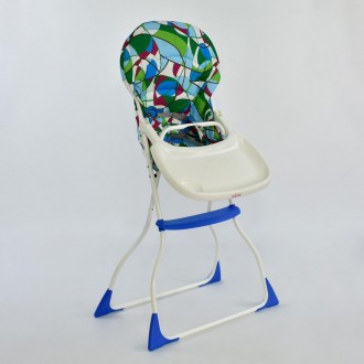 Компактный стульчик для кормления с широким, устойчивым основанием. Имеет удобно. . фото 7