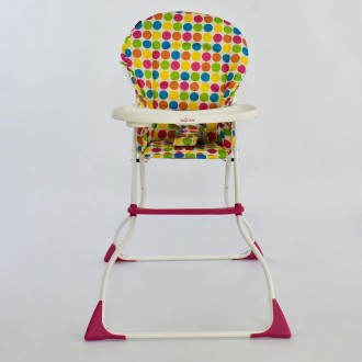 Компактный стульчик для кормления с широким, устойчивым основанием. Имеет удобно. . фото 7
