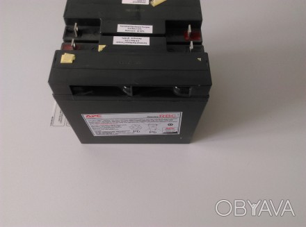 Продам APC RBC55 (911-0050a) Б/у.
В наличии - 2шт

Тип аккумулятора: Необслуж. . фото 1