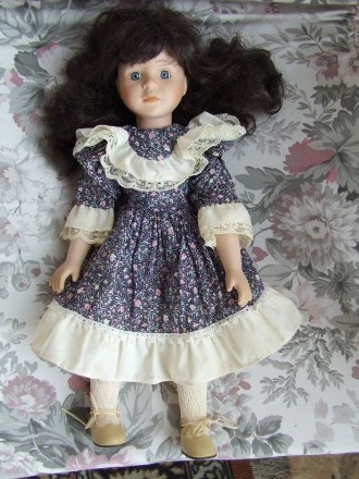Кукла фарфоровая германнская колекционна номерная №А0330 Промеланд  Беатрич раз.. . фото 9