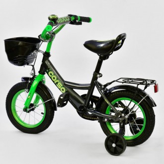 Описание:	Детский двухколесный велосипед Corso 12” предназначен для юных велосип. . фото 3