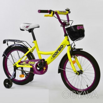 Описание:	Детский двухколесный велосипед Corso 18” предназначен для более взросл. . фото 1