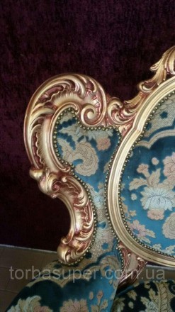 Роскошный классической комплект Людовик XV, выполненный в стиле барокко. Каркас . . фото 11