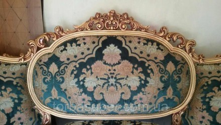 Роскошный классической комплект Людовик XV, выполненный в стиле барокко. Каркас . . фото 8