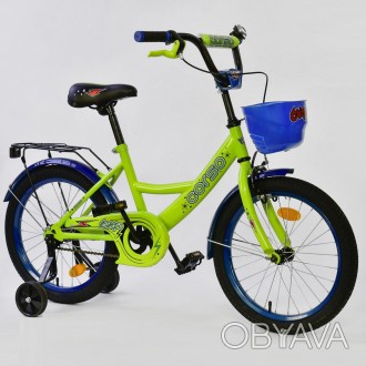 Описание:	Детский двухколесный велосипед Corso 18” предназначен для более взросл. . фото 1