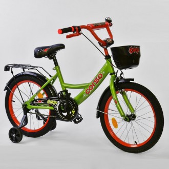 Описание:	Детский двухколесный велосипед Corso 18” предназначен для более взросл. . фото 2