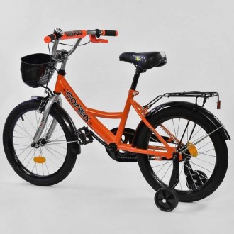 Описание:	Детский двухколесный велосипед Corso 18” предназначен для более взросл. . фото 3