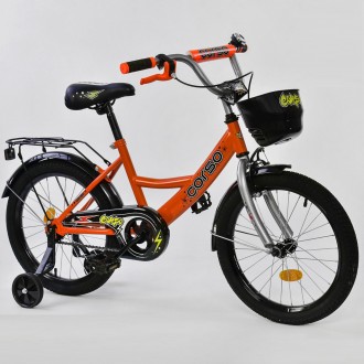 Описание:	Детский двухколесный велосипед Corso 18” предназначен для более взросл. . фото 2