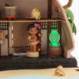 Игровой музыкальный домик Моана из микросерии Disney Animators Collection Little. . фото 4