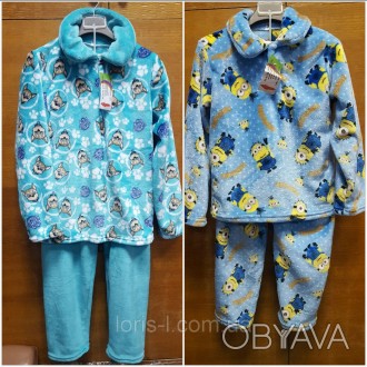 Махровые пижамы детские.
Производство Украина.
 Размеры 38-42.
 Параметры для ра. . фото 1