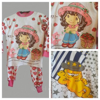 Качественные детские пижамки для мальчиков и девочек. Производство Турция. Ткань. . фото 2