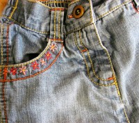 Обалденные брендовые джинсы Next, 
возраст 2-3 года, рост 98 см

Замеры:
Дли. . фото 6