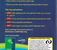Новая!!

Cambridge Phrasal Verbs Dictionary

Автор: Cambridge University Pre. . фото 3