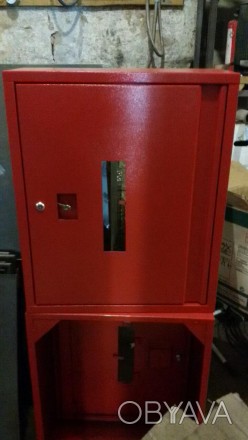 Шкаф пожарный ШПК навесной и встроенный. Для пожарного крана, рукава, огнетушите. . фото 1