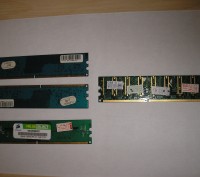 ОПЕРАТИВНАЯ ПАМЯТЬ для ПК DDR 2 (3штуки) и DDR 1 (2штуки) Цена за все!

CSS DD. . фото 4
