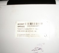 МОДЕМ ВНЕШНИЙ голосовой факс - модем Acorp 9M56EI рабочий в отличн.сос

Модем . . фото 10