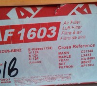 фильтр воздушный MERSEDES>CHERI AMULET
отличная цена
самовывоз по киеву или от. . фото 3