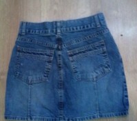 Юбка джинс GAP мини, размер ХС-С на миниатюрную девушку
Моя любимая юбка стала . . фото 3