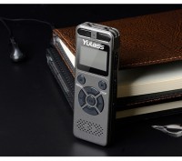 Цифровой профессиональный аудио диктофон Yulass  GV30, имеет 8 ГБ встроенной пам. . фото 2