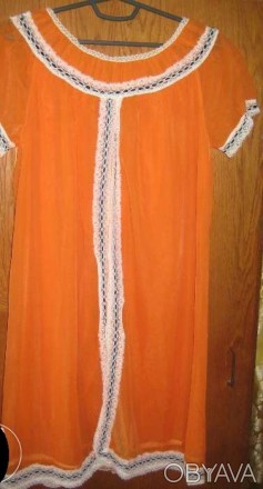 Продам пеньюар, цвет оранжевый. Одевался пару раз, в отличном состоянии. Размер . . фото 1