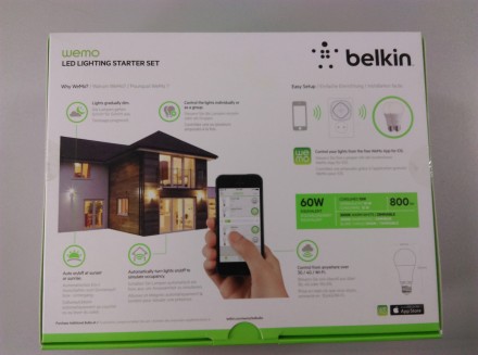 Wi-Fi LED Лампочки Belkin WeMo 60W 3000k (F5Z0489vf)
В наличии 5шт.

Подробне. . фото 3