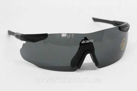 Тактические очки, солнцезащитные очки с тремя сменными линзами разных цветов ESS. . фото 5