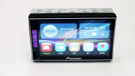 2din Pioneer 7024 GPS Автомагнитола USB+SD+Bluetooth (Короткая база) копия
7" Э. . фото 3