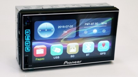2din Pioneer 7024 GPS Автомагнитола USB+SD+Bluetooth (Короткая база) копия
7" Э. . фото 10