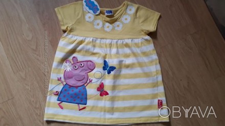 Продам новое платье Свинка Пеппа 4-5 лет. Состав 100% хлопок.  
Цена 190 грн.. . фото 1