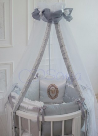 Комплект постельного белья в кроватку «Mon Cheri» для новорожденных мальчиков и . . фото 2