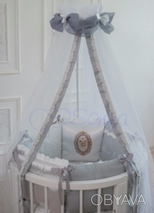 Комплект постельного белья в кроватку «Mon Cheri» для новорожденных мальчиков и . . фото 1