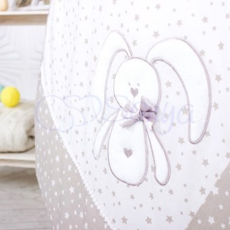 Комплект постельного белья в кроватку «Lucky star» для новорожденных мальчиков и. . фото 5