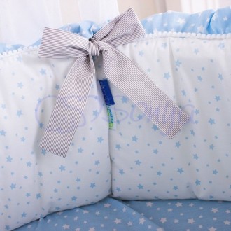 Комплект постельного белья в кроватку «Lucky star» для новорожденных мальчиков и. . фото 9
