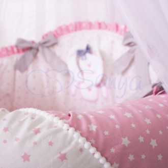 Комплект постельного белья в кроватку «Lucky star» для новорожденных мальчиков и. . фото 4