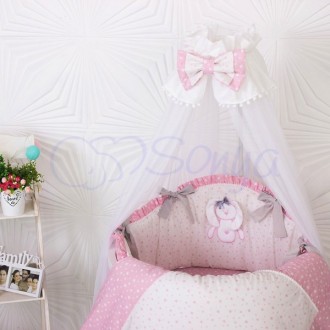 Комплект постельного белья в кроватку «Lucky star» для новорожденных мальчиков и. . фото 7