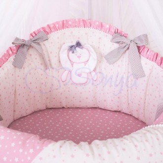 Комплект постельного белья в кроватку «Lucky star» для новорожденных мальчиков и. . фото 6