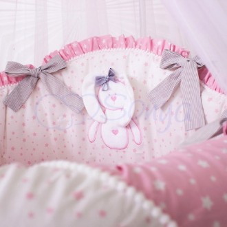 Комплект постельного белья в кроватку «Lucky star» для новорожденных мальчиков и. . фото 5
