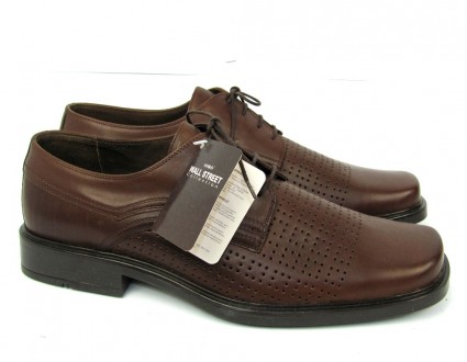 Туфли фирменные кожаные Nord Wall Street Collection (ТУ – 128) 49 - 50 размер

. . фото 7