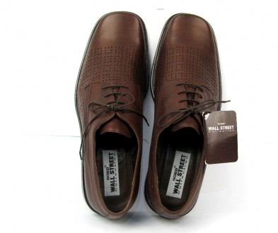 Туфли фирменные кожаные Nord Wall Street Collection (ТУ – 128) 49 - 50 размер

. . фото 6