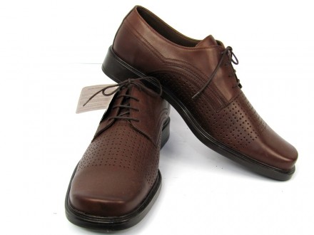 Туфли фирменные кожаные Nord Wall Street Collection (ТУ – 128) 49 - 50 размер

. . фото 3